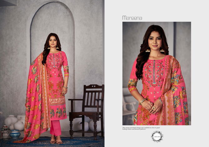 Mareena Vol 17 By Romani 1083 Series Ladies Dress Material wholesale market in Surat
